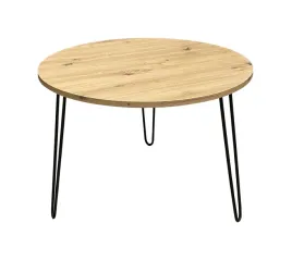 lawa-stolik-dab-artisan-okragly-metalowe-nogi-loft