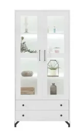 biala-szklana-witryna-90-cm-2-szuflady-loft-bg2
