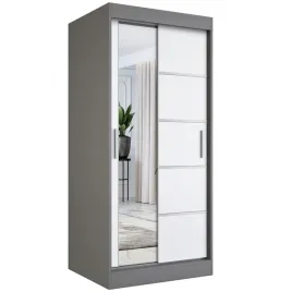 szafa-przesuwna-90-cm-antracyt-biala-lustro-mkp