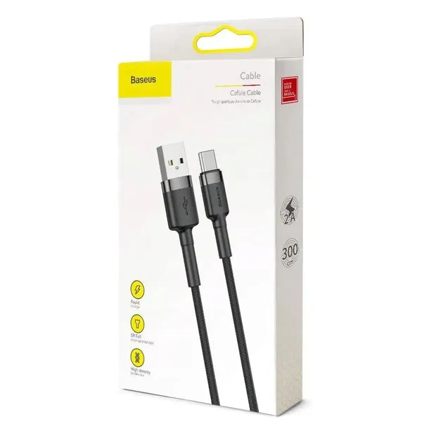 kabel-baseus-cafule-cable-usb-a-usb-c-qc3-0-2a-3m-szaro-czarny-zgodnosc-ze-standardem-quick-charge-1-0-quick-charge-2-0-quick-charge-3-0