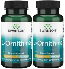 2-sztuki-l-ornithine-l-ornityna-500mg-60kaps-swanson-zmeczenie-detoks