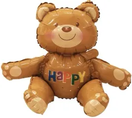 balon-foliowy-brazowy-mis-3d-happy-misiek-misiu-niedzwiadek-70-cm-urodziny