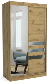 szafa-przesuwna-120-cm-dab-artisan-lustra-paski-ml