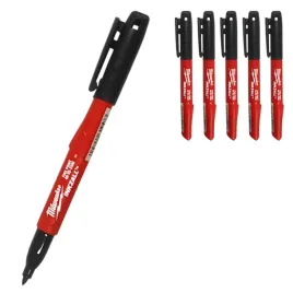 marker-czarny-uniwersalny-inkzall-milwaukee-48223100-zestaw-5-szt