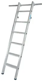 Zdjęcie produktu KRAUSE DRABINA REGAŁOWA ZE STOPNIAMI ZAWIESZANA 2 PARY HAKÓW STABILO 1x6