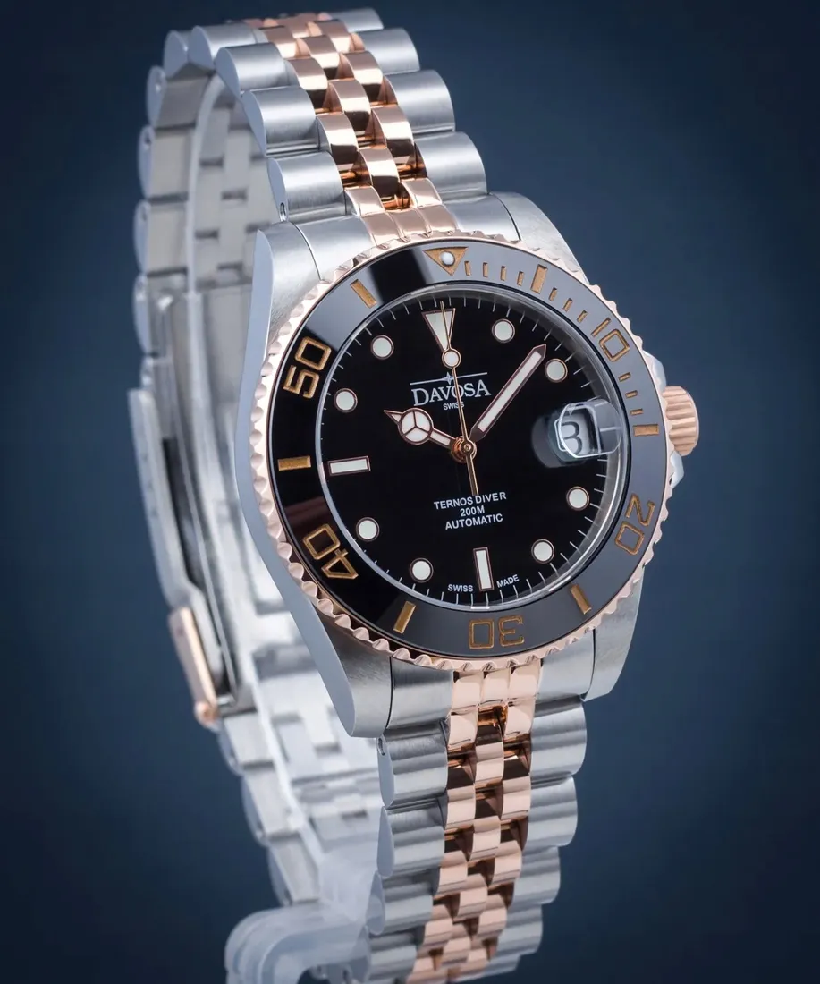 zegarek-davosa-ternos-medium-diver-automatic-stan-nowy