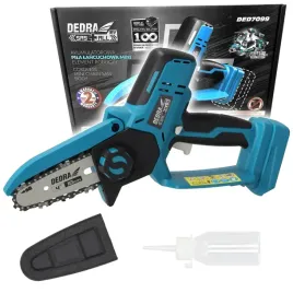 Zdjęcie produktu Mini piła łańcuchowa akumulatorowa 18 V DEDRA DED7099