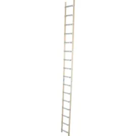 Zdjęcie produktu KRAUSE ALUMINIUM/DREWNO DRABINA DACHOWA STABILO 1x16 - 4,50 m