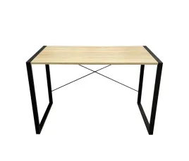biurko-116x60-dab-sonoma-metalowe-nogi-nowoczesne