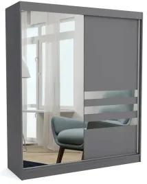 szafa-160-cm-antracyt-lustra-paski-przesuwna-ml
