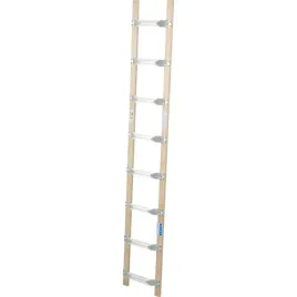 Zdjęcie produktu KRAUSE ALUMINIUM/DREWNO DRABINA DACHOWA STABILO 1x8 - 2,25 m