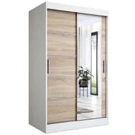 szafa-przesuwna-120-cm-biala-sonoma-lustro-mkp