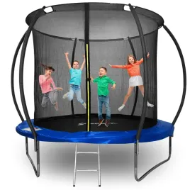 trampolina-z-siatka-i-drabinka-henzen-244-cm-niebieska-ft-8