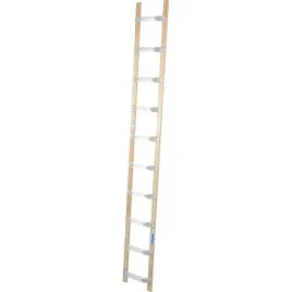 Zdjęcie produktu KRAUSE ALUMINIUM/DREWNO DRABINA DACHOWA STABILO 1x10 - 2,80 m