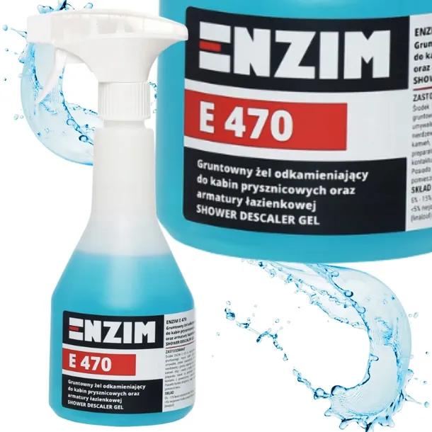 Enzim E 470 500ml - Żel do gruntownego mycia i odkamieniania