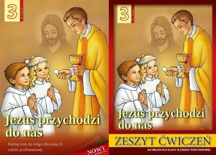 Religia klasa 3 Jezus przychodzi do nas Podręcznik + ćwiczenia Łabendowicz