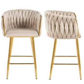 krzeslo-hoker-bezowy-przeplatany-zlote-nogi-glamour-do-salonu-welurowy