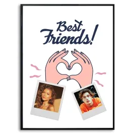 plakat-90x60-cm-best-friends-twoje-zdjecia-kreator
