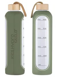 bidon-butelka-szklana-na-wode-1l-motywacyjna-z-miarka-silikonowe-etui-eko