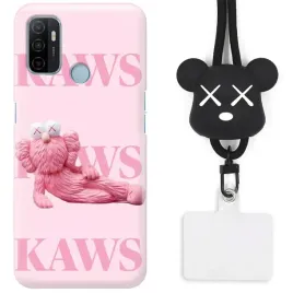 etui-do-oppo-a53s-sznurek-nakladka-smycz-black-misie-marsh-sztuka-art-wzory