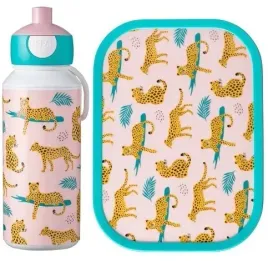 mepal-lunchbox-sniadaniowka-pojemnik-kanapek-szkoly-bidon-dziecka-leopard