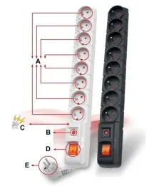 acar-s8-przedluzacz-listwa-zasilajaca-8-gniazd-3m