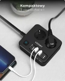 voomy-s2-6-w-1-listwa-zasilajaca-2x-gniazda-4x-usb-3-1a-4000w-2m-kabel