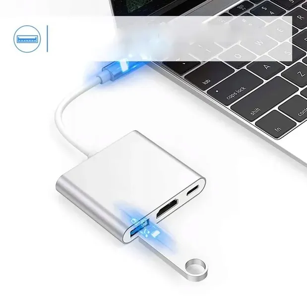 przejsciowka-adapter-typ-c-3w1-hub-usb-c-hdmi-4k-stan-opakowania-oryginalne-marka-bez-marki