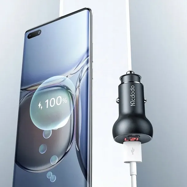 mcdodo-ladowarka-samochodowa-usb-usb-c-pd-45w-lcd-model-inna-stan-opakowania-oryginalne