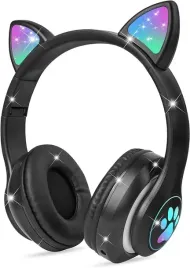 sluchawki-bezprzewodowe-z-mikrofonem-kolorowe-kocie-uszy-led-dla-dzieci