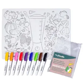 heydoodle-mata-silikonowa-do-wielokrotnego-kolorowania-a3-warzywa-i-owoce