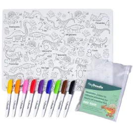 hey-doodle-duza-mata-silikonowa-do-wielokrotnego-kolorowania-a3-dinozaury