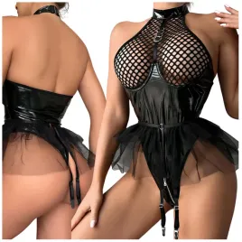 seksowny-komplet-bielizna-damska-mini-czarny-sexy-zestaw-skorzany-stringi-s
