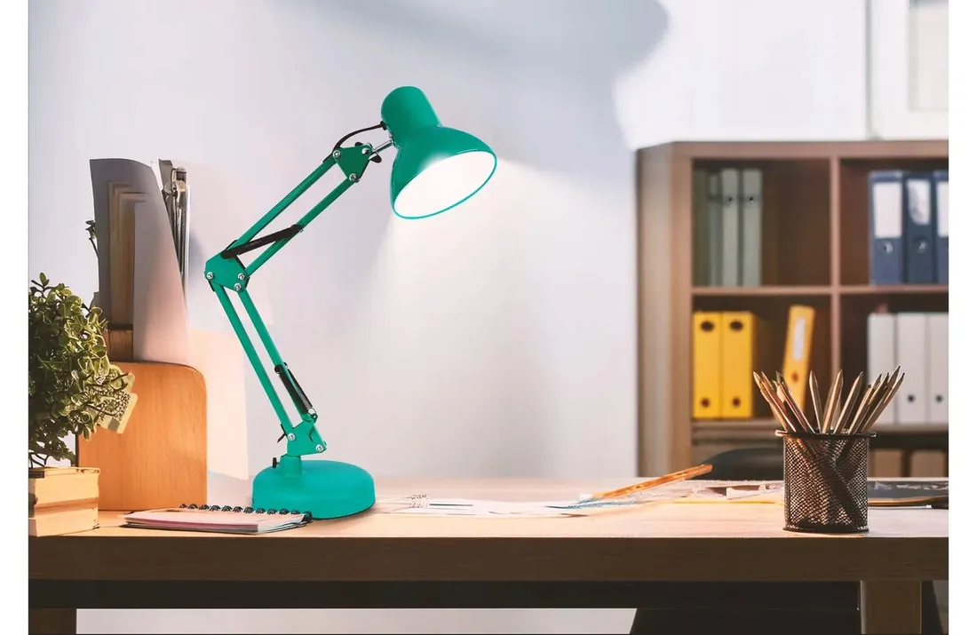lampka-biurkowa-kreslarska-led-regulowana-szkolna-e27-mietowa