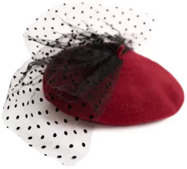 beret-carrie-bordowy-or-klasyczny-welniany-z-woalka-cz24904