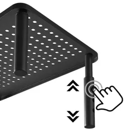 podstawka-pod-monitor-laptop-regulowana-z-szuflada-metalowa-gamingowa