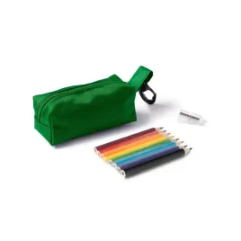 mini-piornik-zielony-szkolny-gadzet-reklamowy-etui-z-kredkami