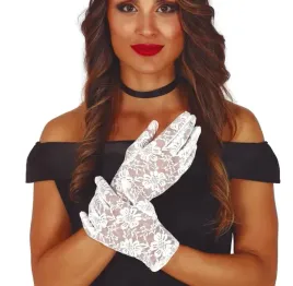 rekawiczki-damskie-koronkowe-biale-krotkie-ozdobne