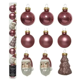 bombki-szklane-choinkowe-mikolaj-choinka-9sztuk-rozowe-choinkowe