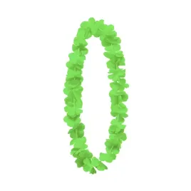 naszyjnik-hawajski-z-kwiatow-zielony-na-impreze-hawajska-aloha-100cm