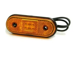 lampa-obrysowa-diodowa-led-z-odblaskiem-zolta