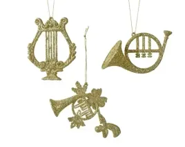 zawieszka-instrument-zloty-brokat-trabki-harfa10cm