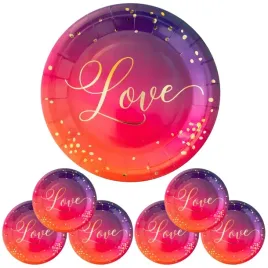talerzyki-papierowe-rozowo-fioletowe-love-6szt