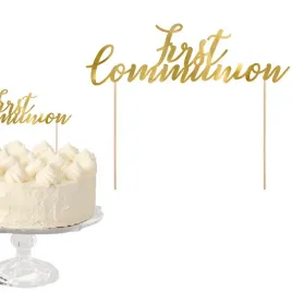 topper-na-piku-na-tort-komunijny-first-communion-zloty-na-komunie-21cm