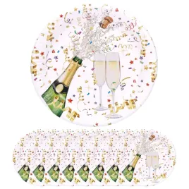 talerze-talerzyki-papierowe-biale-butelka-szampana-szampanskie-8szt