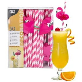slomki-rurki-papierowe-jednorazowe-rozowo-biale-flamingi-flaming-50szt-20cm