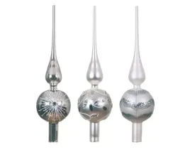 czubek-na-choinke-ze-szkla-srebrny-ozdobny-brokat