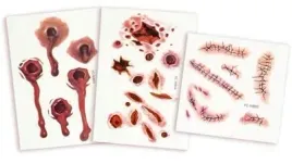 straszne-krwawe-rany-tatuaze-zmywalne-mix-roznych-wzorow-na-halloween