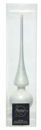 szpic-czubek-choinkowy-szklany-bialy-perlowy-polyskujacy-na-choinke-26cm