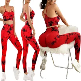legginsy-damskie-czerwone-push-up-komplet-stanik-leginsy-top-wysoki-stan-l